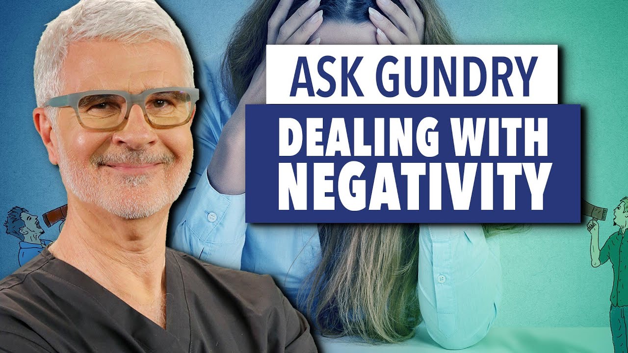 How to deal with negativity towards your diet? | Ask Dr. Gundry - YouTube