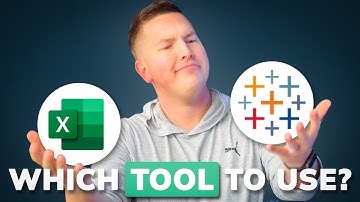 Tableau vs Excel for Data Analytics - What to use 2024?