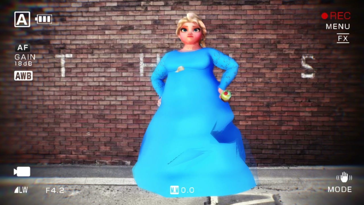 If I Was You I Wanna Be Me Too Elsa Getting Fat and Needs Exercise