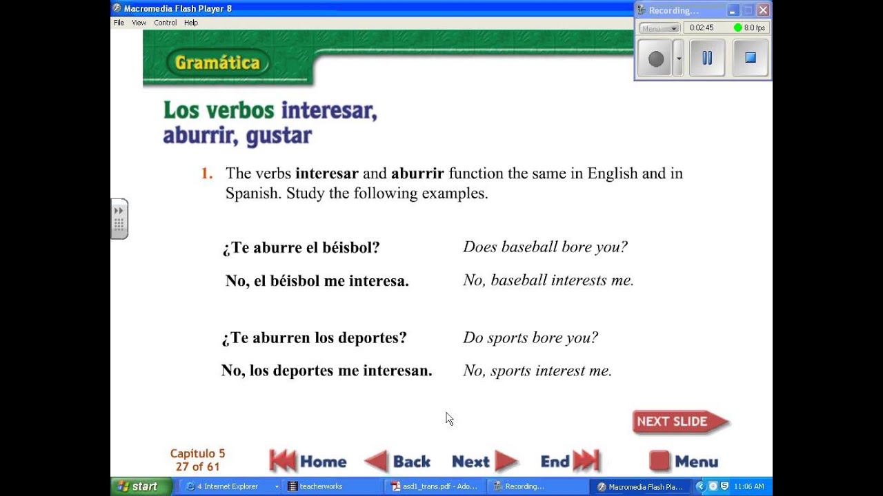 chapter-5-the-verbs-interesar-aburrir-gustar-youtube