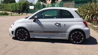 GREY ABARTH 595 WITH SABELT SEATS FOR SALE Fiat 500 Abarth Sabelt Seats For Sale