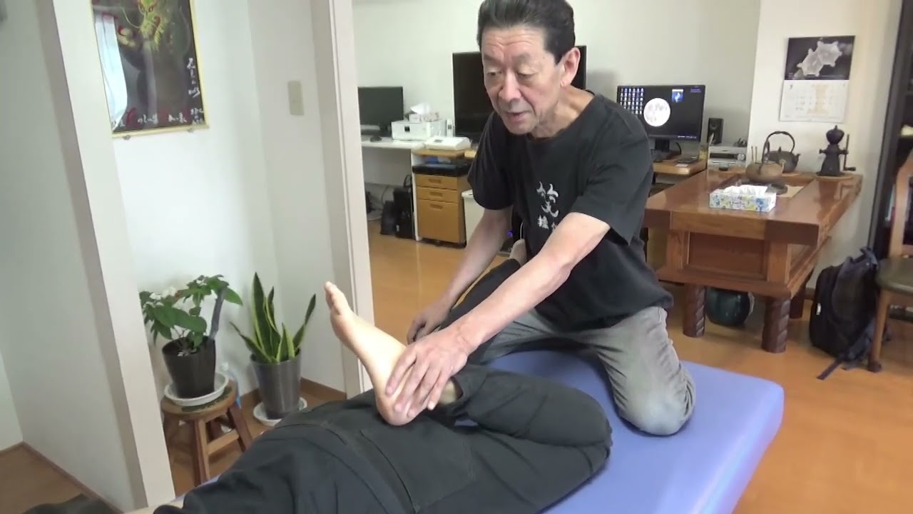仙台操体医学院 今　昭宏 先生 操体法実技 「足首による膝調整」