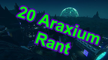 Planetside 2 20 Araxium Rant