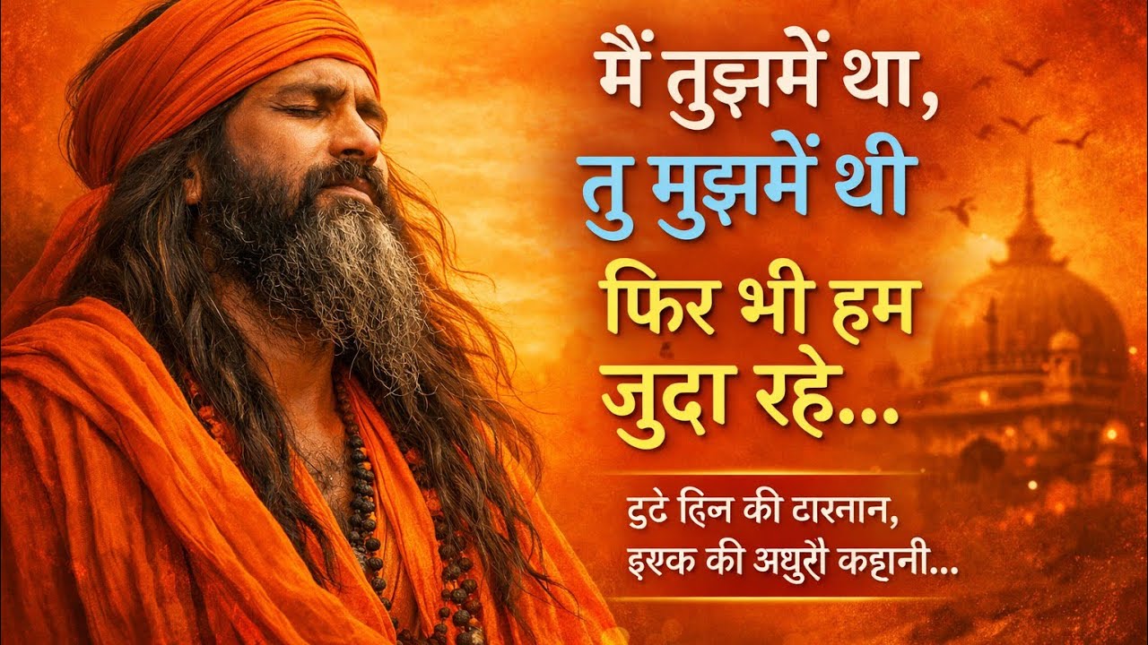 तुझमें था… तू मुझमें थी… फिर भी हम जुदा रहे”