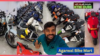 Second hand bikes in Hyderabad | Agarwal BikeMart | #duke390 #rs #mt #ns #r15 @raviprakashlifestyle