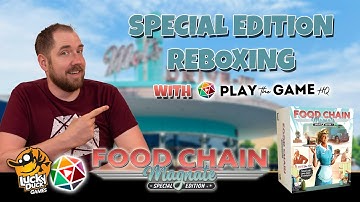 Food Chain Magnate Special Edition | Special Edition Reboxing (ft. Play The Game HQ)