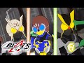 [ギーツ]仮面ライダーギンペン、ケイロウ、ナッジスパロウ[同時変身]