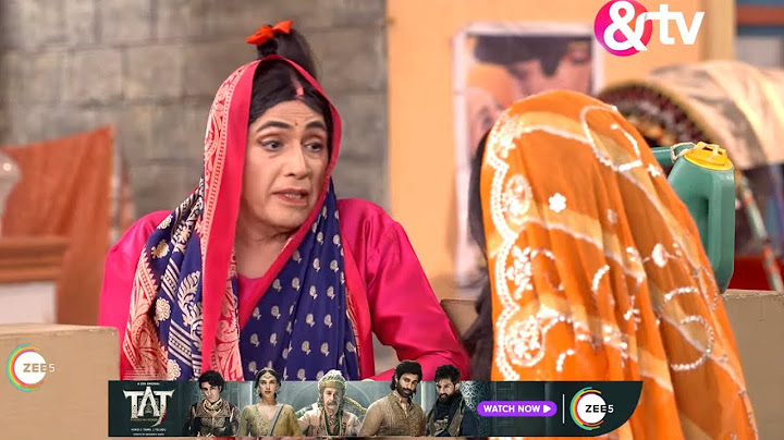 Bhabiji is at home | Vibhuti will talk to Angoori Bhabhi in the guise of a woman.
