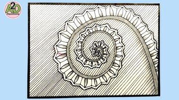 Zentangle Art Tutorial-7 | Zentangle Drawing Ideas | Zentangle Art