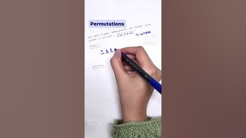 Permutations and Combinations (Solving using letters from PRODUCT and formula)