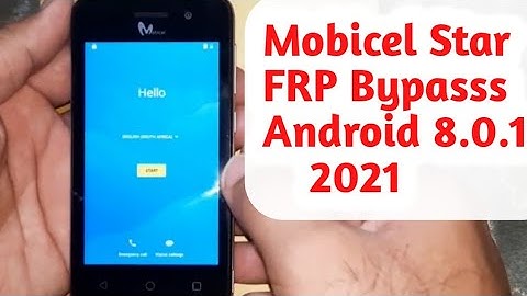 frp bypass Mobicel Star 8.0.1  Google Account Mobicel Rio NO PC NO SIM FRP Unlock Remove Mobicel GLO