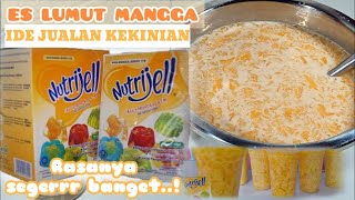 MINUMAN YANG VIRAL❗ES LUMUT NUTRIJEL  RASA MANGGA IDE JUALAN KEKINIAN