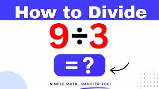 9÷3  Divide 9 by 3 - Long division Method