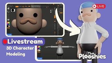 Live 3D Modeling |  Character Modeling