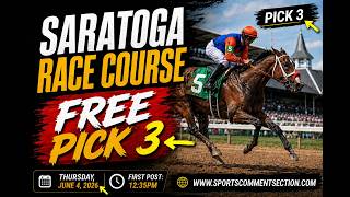 Saratoga FREE Pick 3 Picks Today!