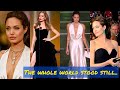 THE ONE AND ONLY!!! Mesmerizing Beauty Of Angelina Jolie On The Oscars Red Carpet!!