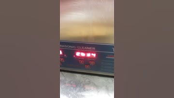 Ultrasonic cleaner noise