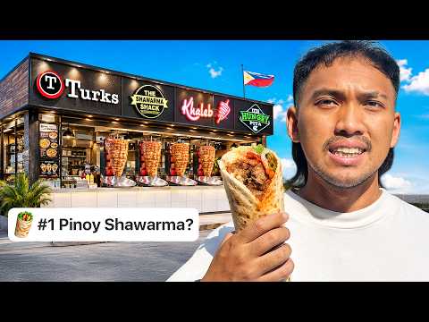 Who Makes The BEST Shawarma In The Philippines?