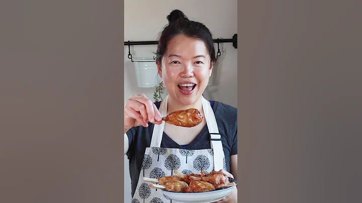 #short Vegan Drumsticks made from yuba (tofu skin) - DayDayNews