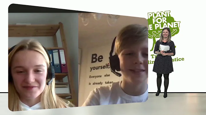 Climate Justice Ambassadors Levin (12) and Jana (1...