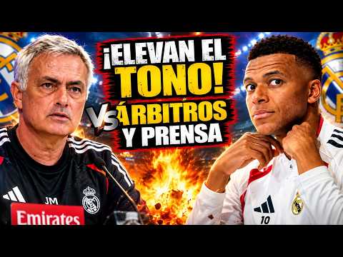 🚨🚨¡MOURINHO ELEVA EL TONO CONTRA LOS ÁRBITROS Y MBAPPE CONTESTA A LA PENSA POR LAS CRÍTICAS!