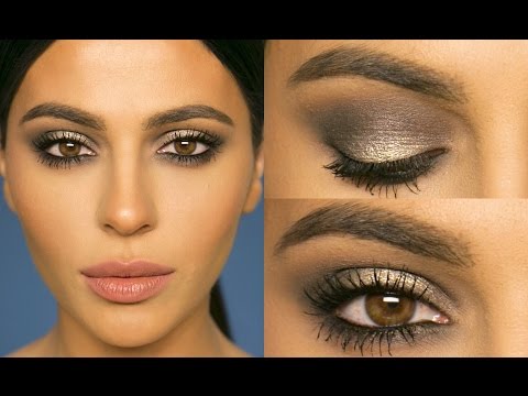 Gray Smokey Eye Makeup Tutorial | Teni Panosian