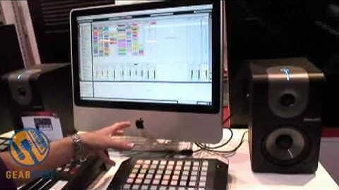 Akai APC20 Controller For Ableton Live Caught In The Act At NAMM (Video)