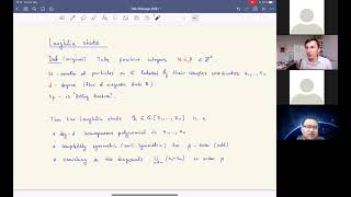 Semyon Klevtsov: Laughlin states, GFF and (quantum) gravity, March 23, 2021