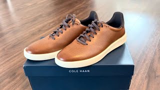 Cole Haan Grand Crosscourt Daily Laser Sneaker Review: British Tan / Dark Chocolate