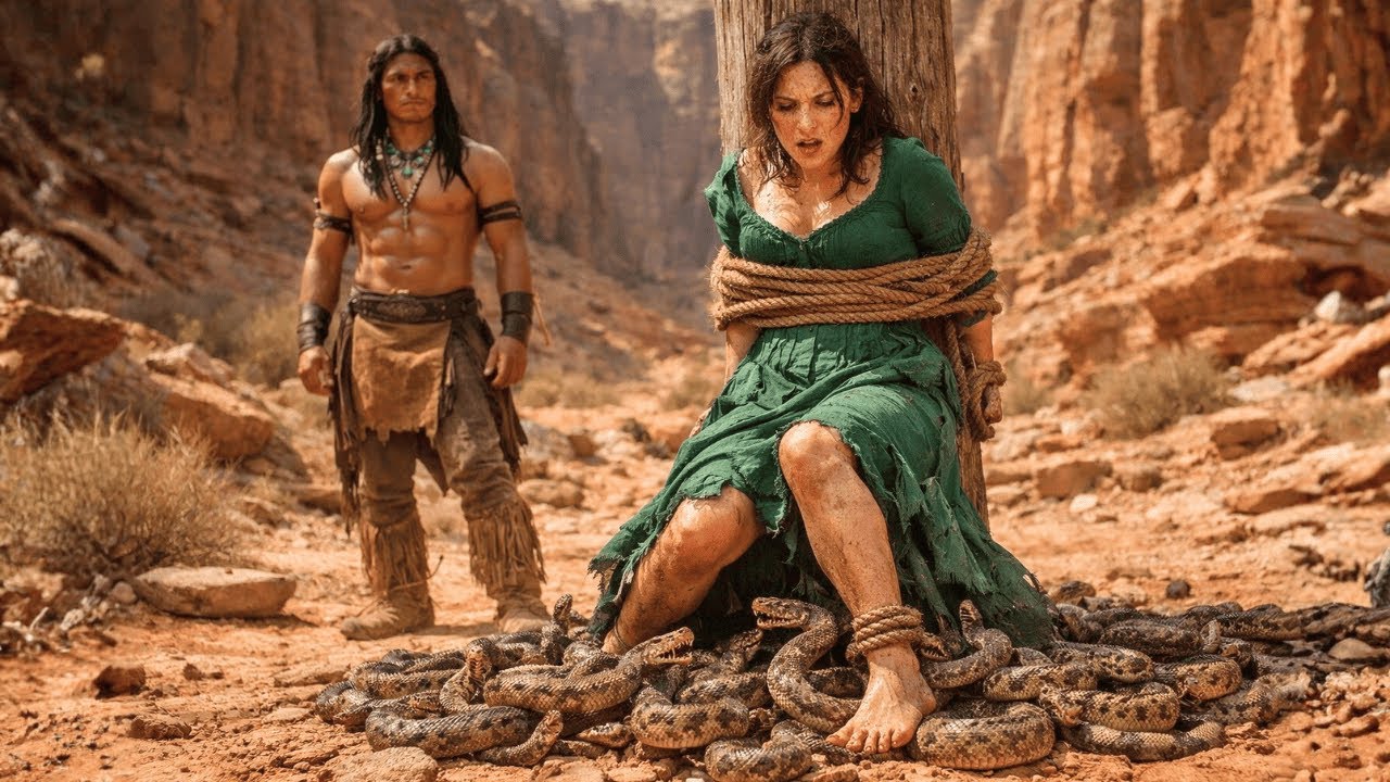 A father left his young daughter in an anthill... and an Apache warrior discovered her shortly after