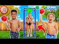 Splash Dunk Tank Challenge Family Fun Activities With Kyrie & DJ