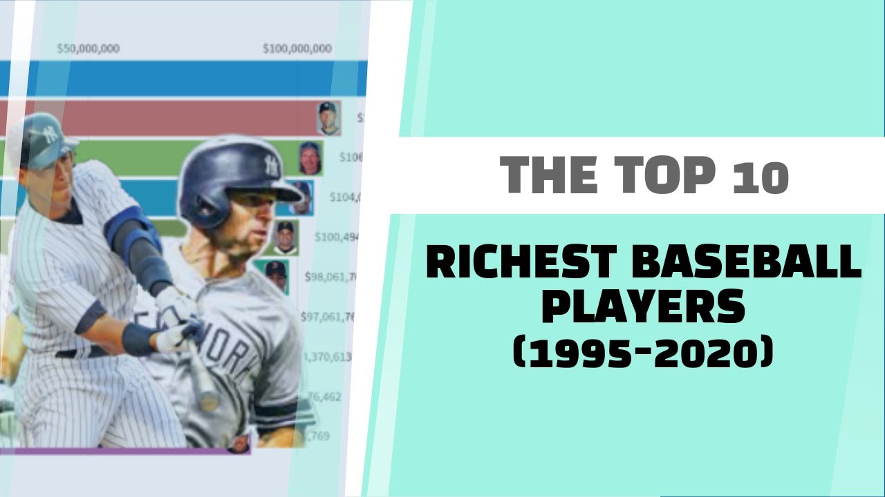Top 10 Richest Baseball Players 1995 - 2020