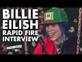 Capture de la vidéo Billie Eilish: Rapid Fire [Interview] | 101X