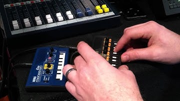 Korg Monotron Duo and Monotron Delay with Monotribe Beats