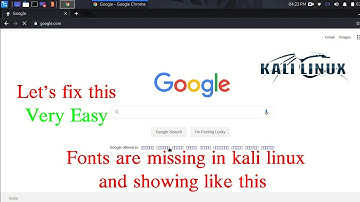 How to fix font problem in Kali Linux in Telugu || Characters unrecognized || Prasanth Tech Tuts