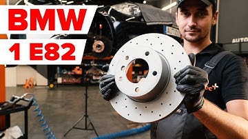 Hoe een vooraan remschijven op een BMW 1-serie E82 [AUTODOC-TUTORIAL]