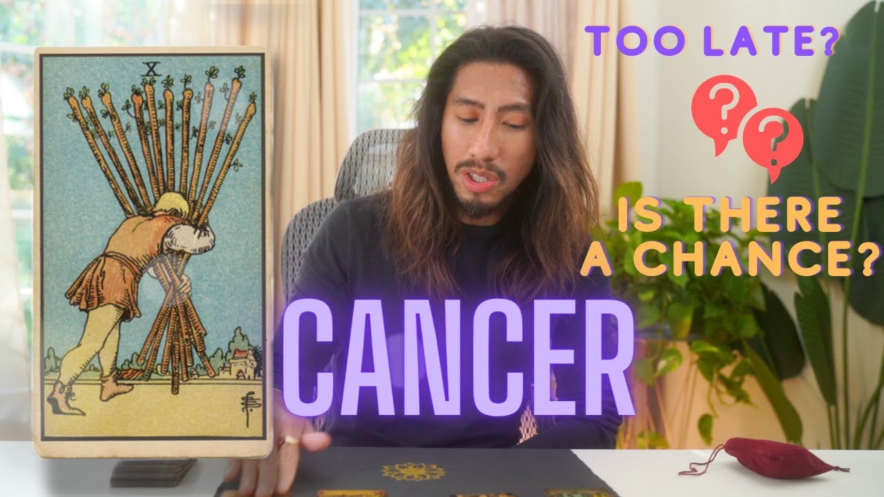CANCER TAROT CARD READING | IS IT TOO LATE? IS THIS OVER? | END OF JANUARY 2021