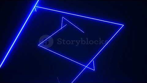 videoblocks futuristic hud triangle tunnel seamless vj loop 4k neon motion graphics for led tv music