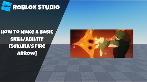 How to make a Basic Skill in Roblox! [Sukuna