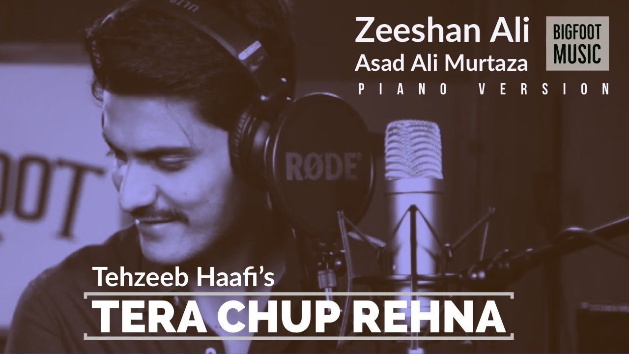 Tera Chup Rehna  Tehzeeb Haafi  Zeeshan Ali  Full Ghazal
