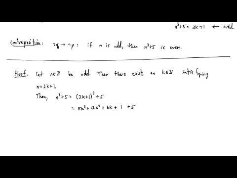 Example: Proof by
