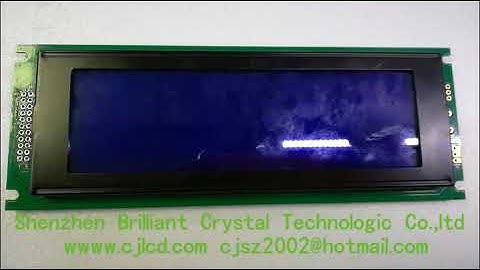 Industrial display 240x64 dots matrix graphic lcd display module for instrument mters