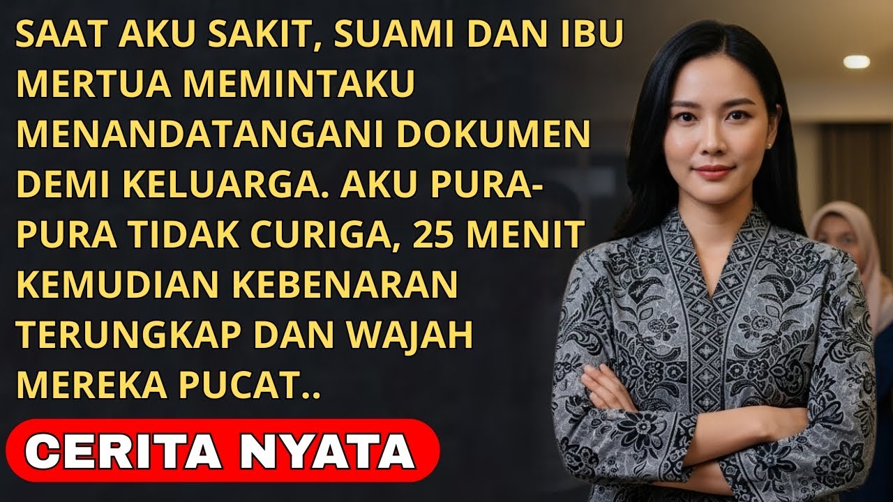 TANDA TANGAN MAUT: SAAT SUAMI DAN MERTUA BERSEKONGKOL MERACUN1KU DEMI HARTA AYAHKU