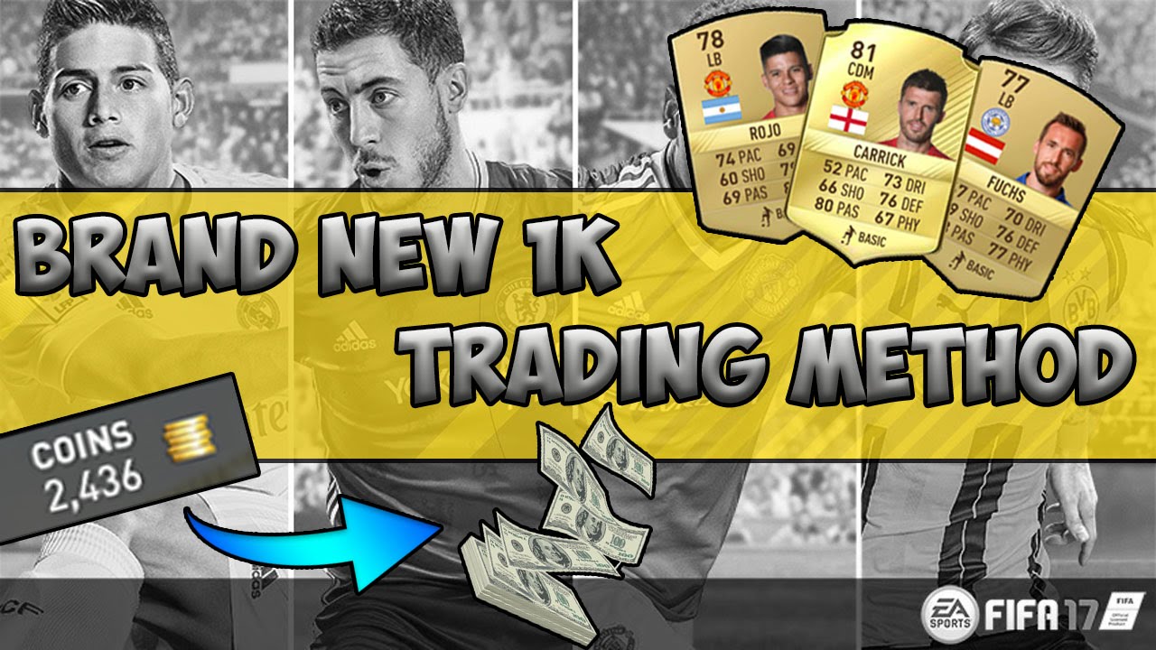 FIFA 17 | HOW TO TRADE WITH 1K | WEB APP 1K TRADING METHOD (FUT 17 HOW TO TRADE WITH 1K)
