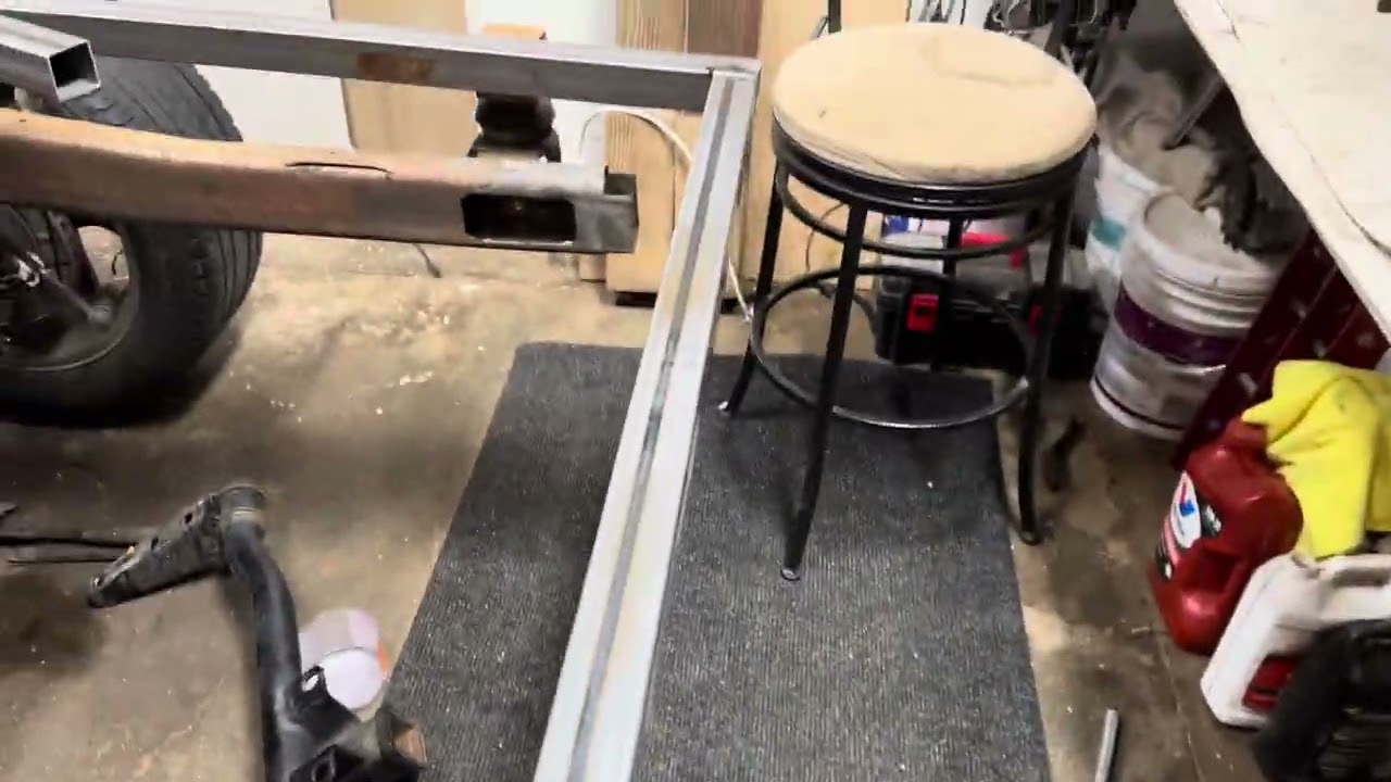 Frame process for flat bed