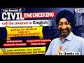 Civil Engineering in English for SSC JE &amp; State JE 2026 | Complete Foundation Batch | by Chadha Sir