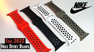 ALL NEW NIKE SPORT BANDS REVIEWED !! (ALL COLORS!)  | FALL 2022 | One of these is a Tier 