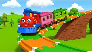 Choo Choo Train Adventure song for kids nursey rhymes By Kidtune #choochootrainsong