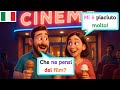 Practice Italian Dialogues 🍿  Cinema Conversation for Beginners  A1–A2 Learn Italian Fast