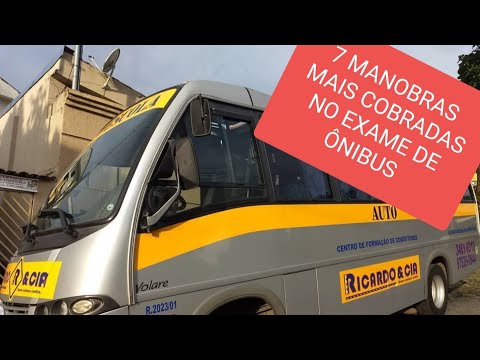 EXAME DE ÔNIBUS!CATEGORIA D, PASSO A PASSO